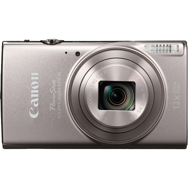 PowerShot ELPH 360 HS A Digital Camera Silver