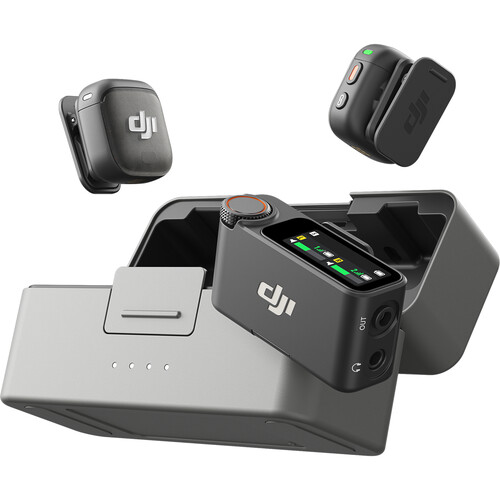 Mic 3 2-Person Compact Wireless Microphone System/Recorder for Camera 