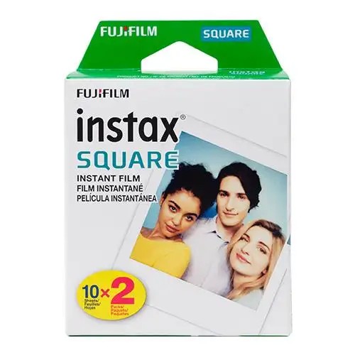 Instax Square Film 20 Exposure