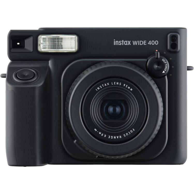 instax WIDE 400 Instant Film Camera (Black)