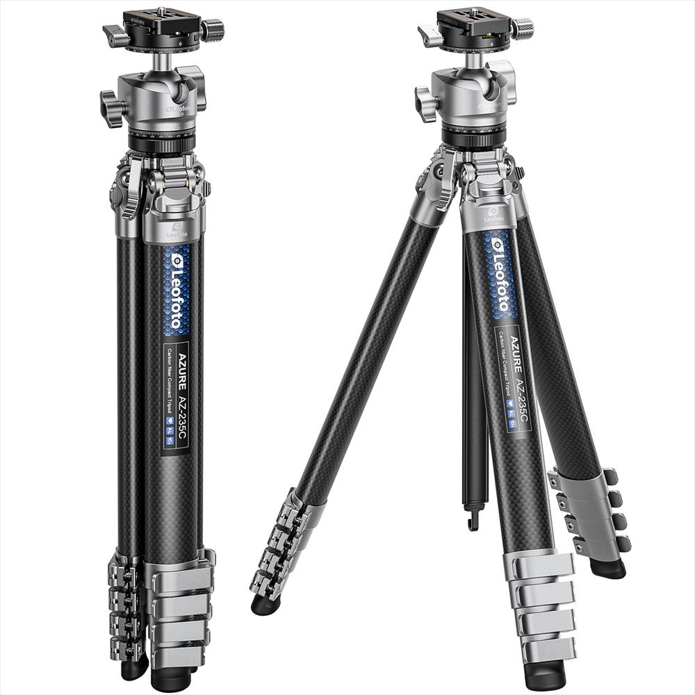 AZ-235C+LH-30R AZURE SERIES Ultra-Compact Tripod Carbon Fibre