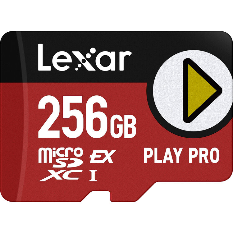 256GB PLAY PRO microSDXC Express Memory Card