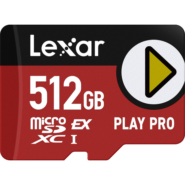 512GB PLAY PRO microSDXC Express Memory Card