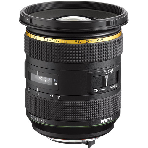 HD Pentax DA 11-18mm f/2.8 ED DC AW Lens