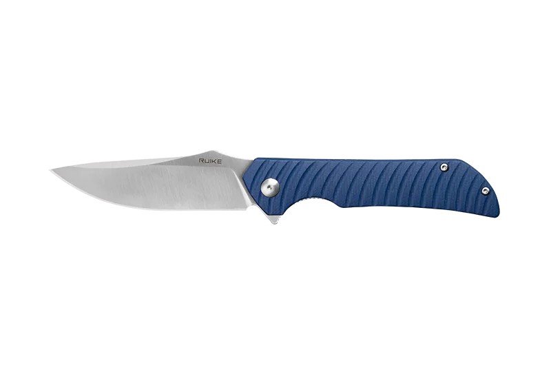 P123 Folding Knife Blue