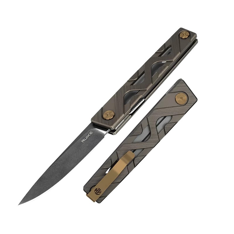 P878-AK Folding Pocket Knife Gunmetal