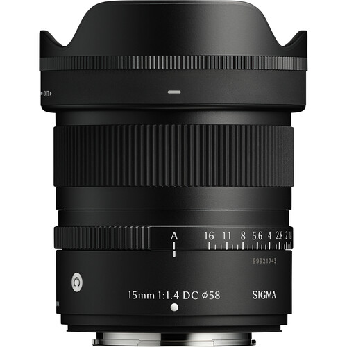 15mm f/1.4 DC Contemporary Lens (Fuji X)