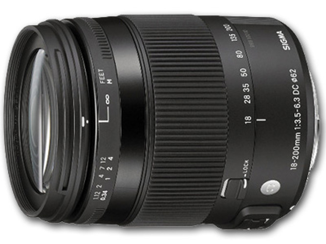USED 18-200mm f3.5-6.3 DC OS HSM Macro Canon  
