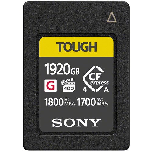1920GB CFexpress 4.0 Type A TOUGH Memory Card