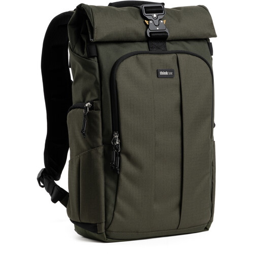 FocusPoint Rolltop Camera Backpack (Greenway 22 L)