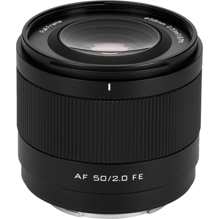 50mm AF f/2 Air FE Lens (Sony E Black)