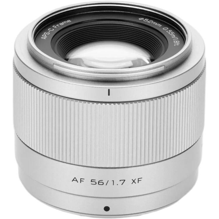 56mm AF f/1.7 E Lens (Fuji X Silver)