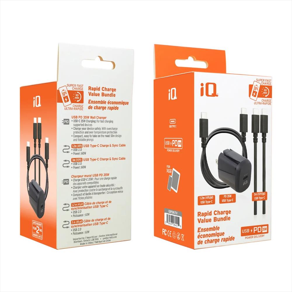 Rapid Charging USB-C PD Value Bundle